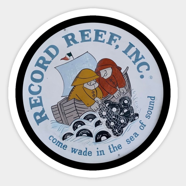 Record Reef Music Sticker by Theatre in the Cloud